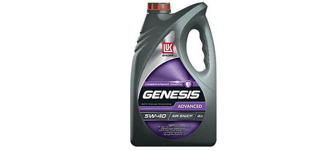 Превосходная защита от износа: ЛУКОЙЛ GENESIS ADVANCED 5W40